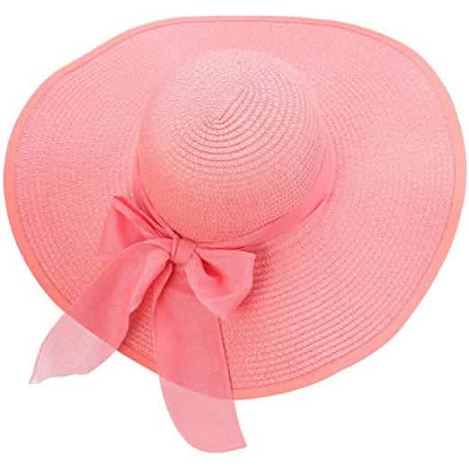 Women's Floppy Wide Brim Beach Hat
