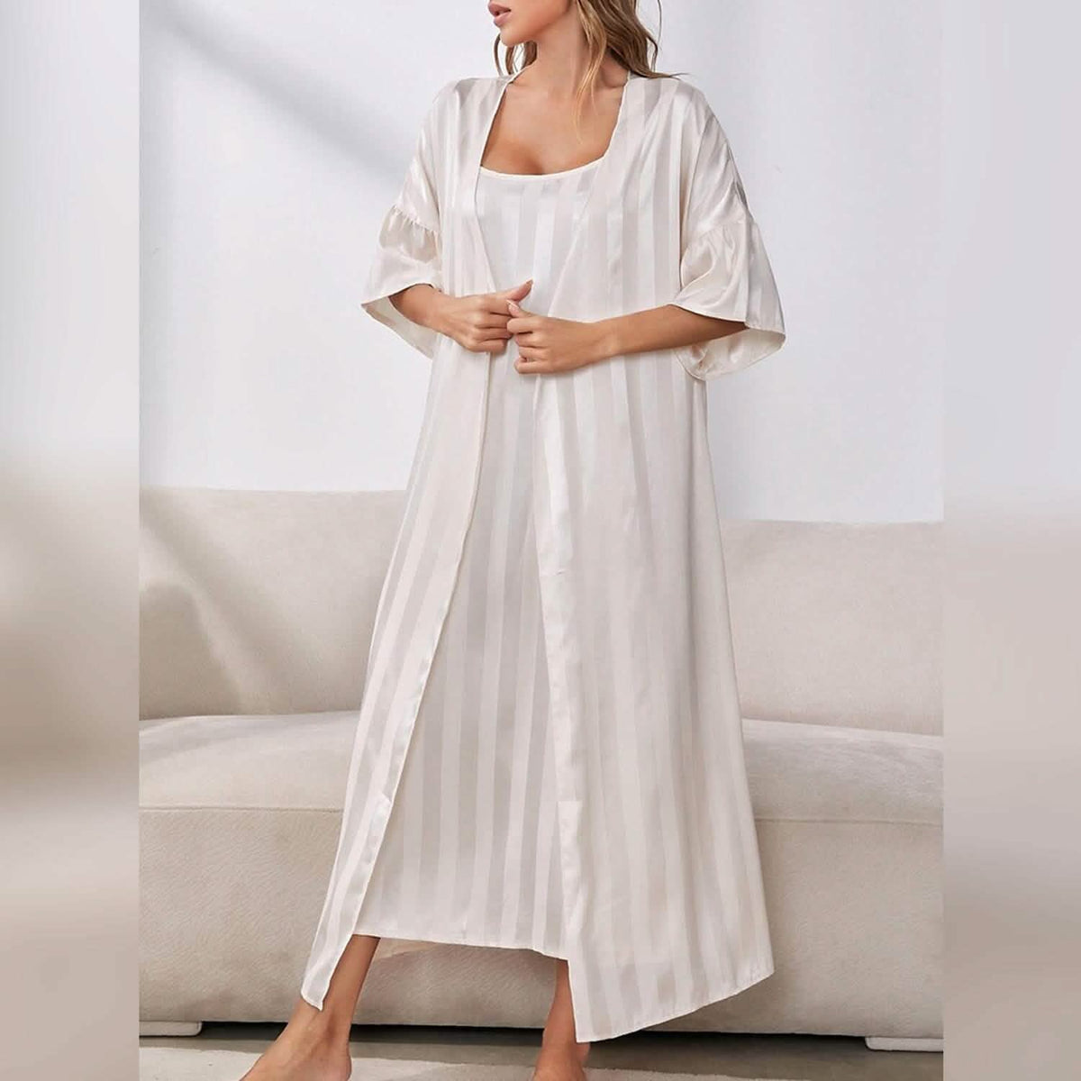 Women's Pajamas Bathrobe Robes Nightgown