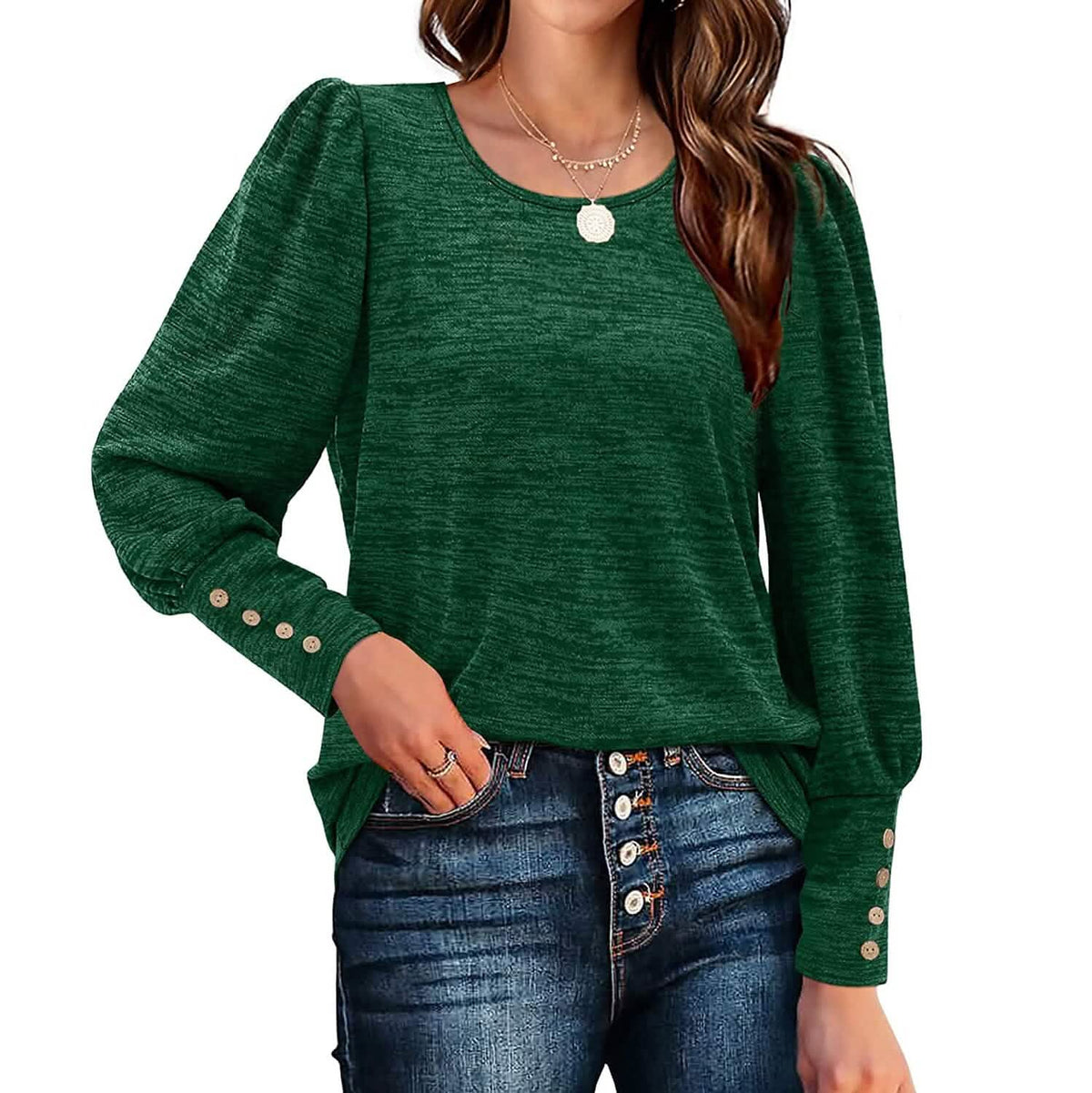 Women's Puff Sleeve Tops