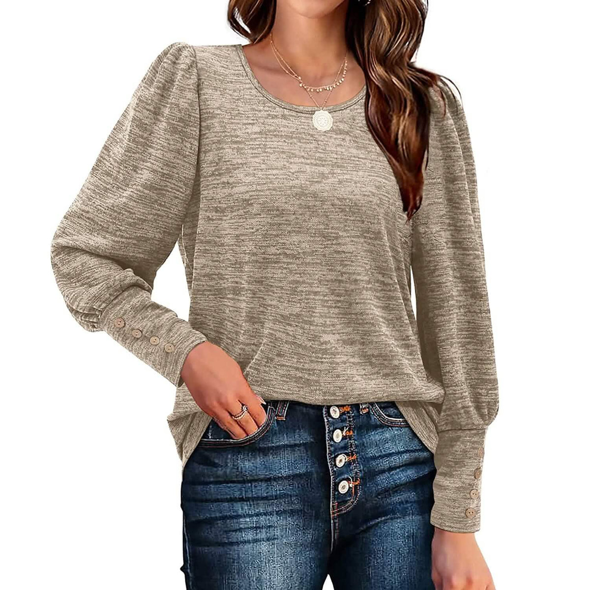 Women's Puff Sleeve Tops