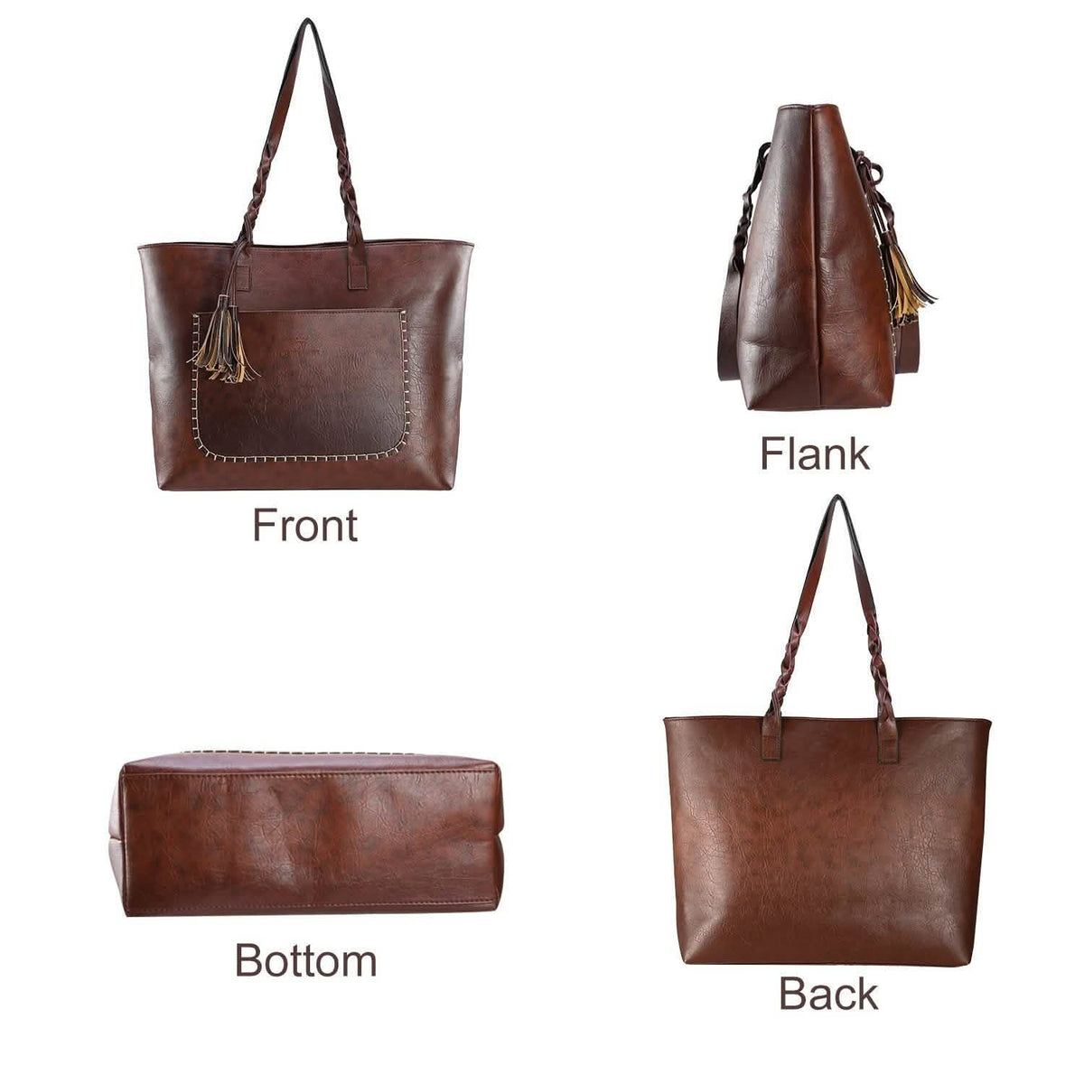 Women's Soft Leather Tote Bag