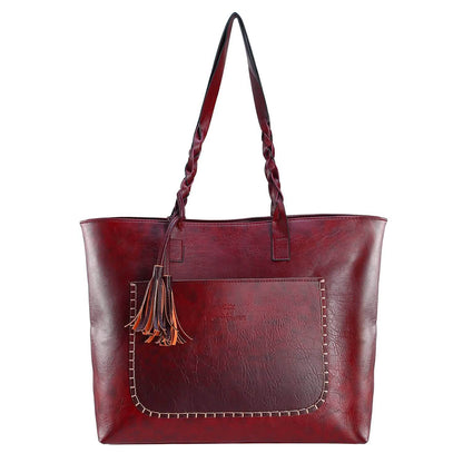 Women's Soft Leather Tote Bag