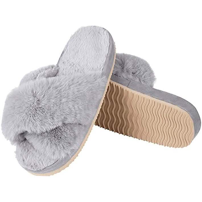 Women's Soft Plush Lightweight House Slippers