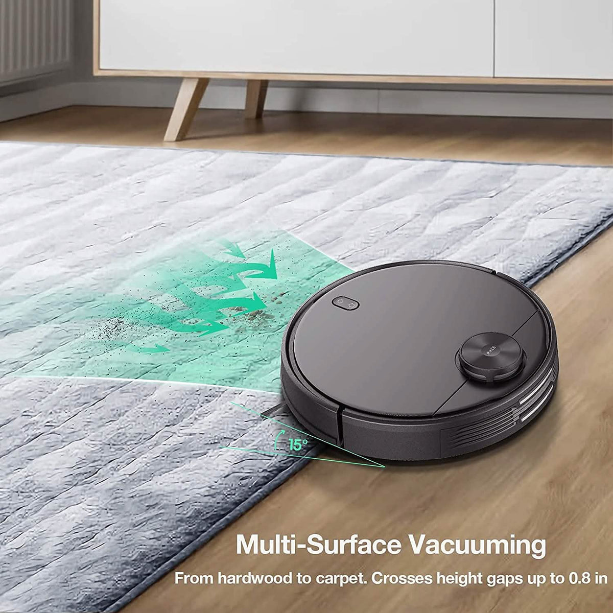 Wyze Robot Vacuum with LIDAR Mapping Technology (Refurbished)