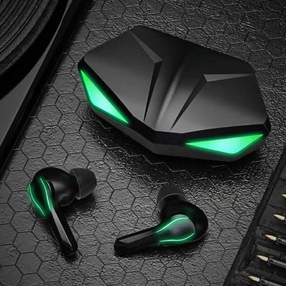 Zime Winner Gaming Headphones 65ms Low Latency TWS Bluetooth Earphone With Mic Bass Audio Sound Positioning